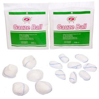 gauze ball gauze ball